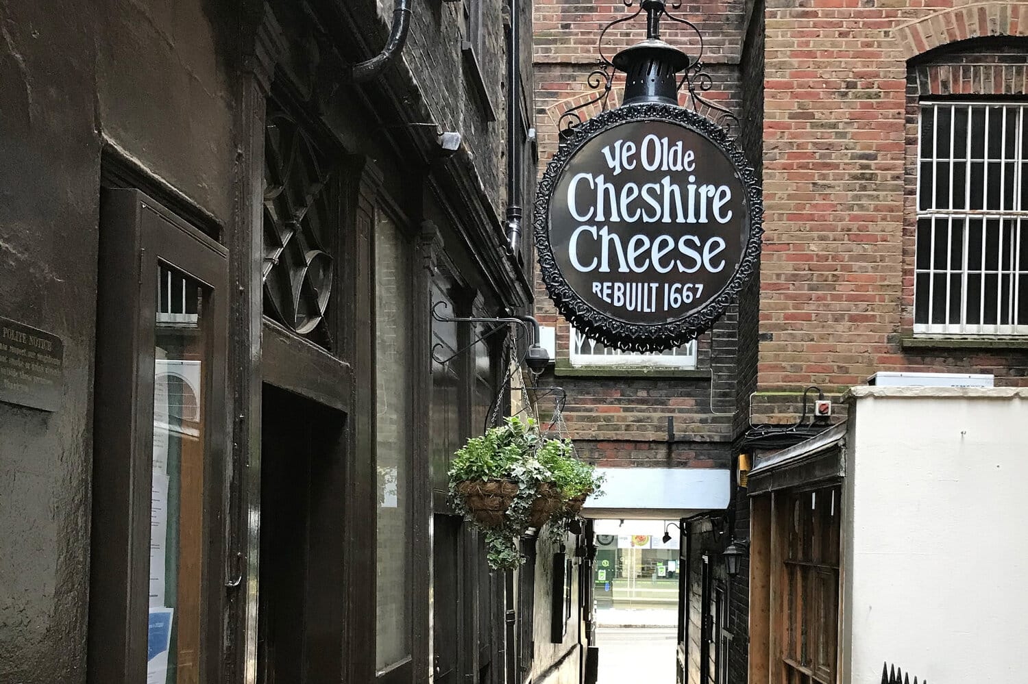 Ye Olde Cheshire Cheese