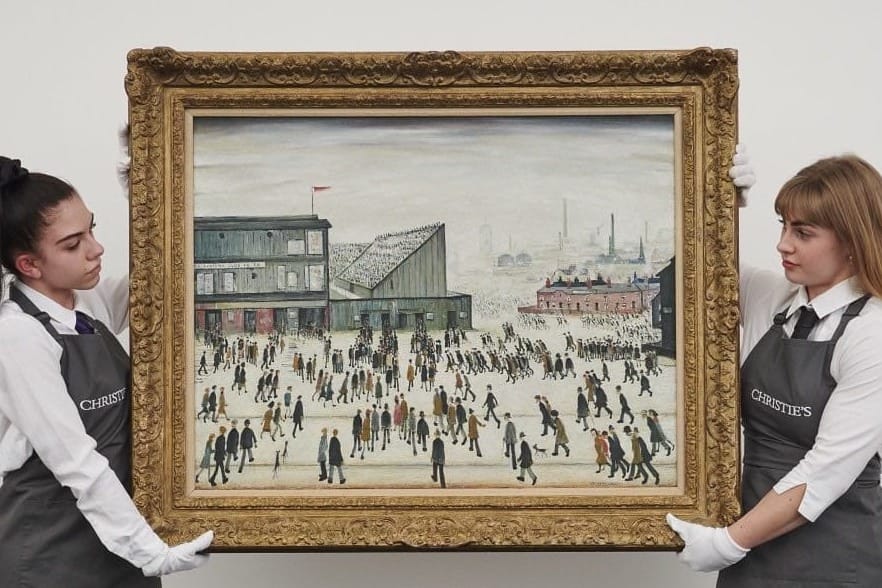 L.S. Lowry: Going to the Match